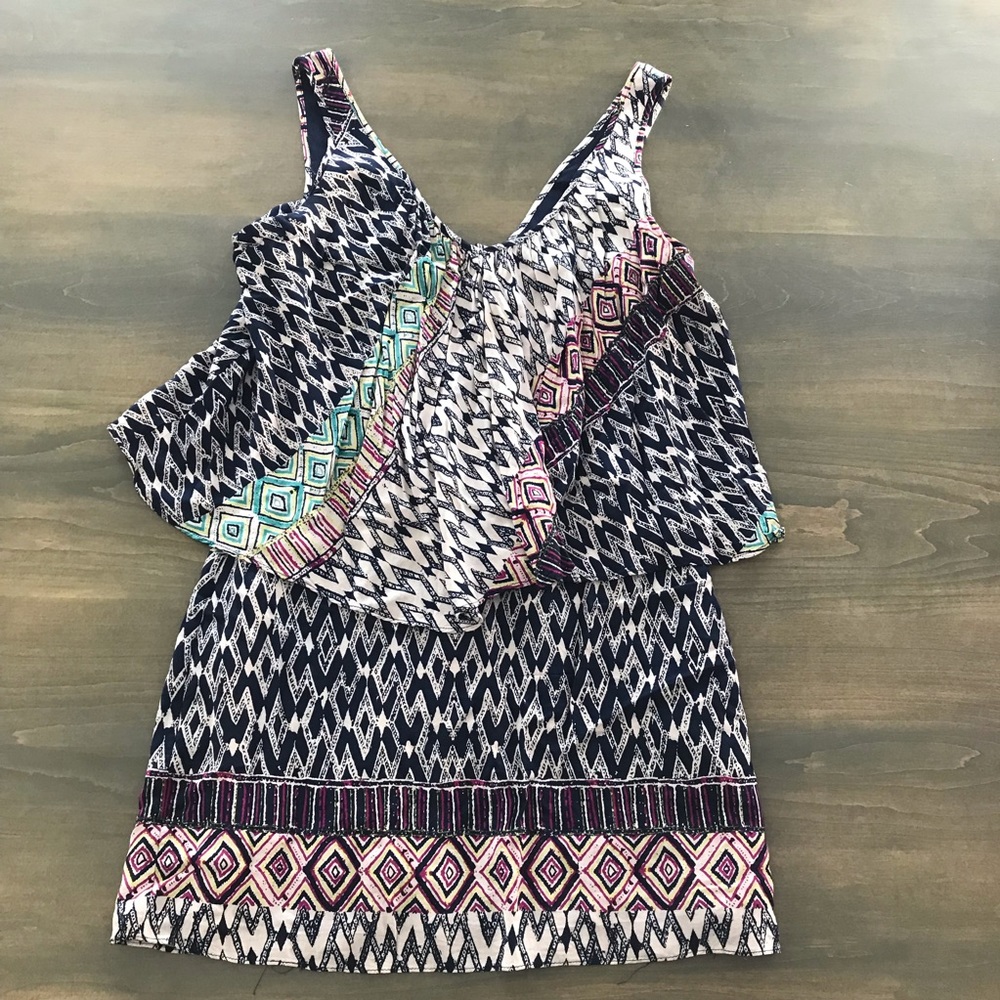 Plenty by Tracy Reese Mini Flounce Dress